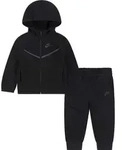 Nike Kids Tech Fleece Set Schwarz 24 Months-3 Years Kinder Schwarz 24 Months-3 Years