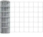 vidaXL Eurozaun 0,8 x 10 m PVC-beschichtetes Eisen