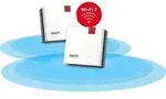 Mesh Set 1700, Wei&szlig;, Rot, Intern, Dual-Band (2,4 GHz/5 GHz), Wi-Fi 7 (802.11be),