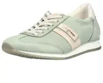 Paul Green Damen Slip-On-Sneaker Gr&uuml;n Leder & Textil Gr&ouml;&szlig;e: 36 - Gr&uuml;n - 36