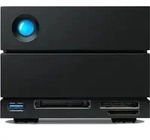 LaCie 2big Dock v2, 60 TB, HDD, 3,86 kg, Desktop, Schwarz