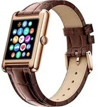 Ice Watch, Ice Smart TK 2.0 1.4" mit Leder Croco Armband, Gold / Braun - Bunt