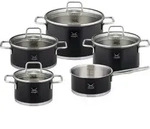 Kochtopf-Set SANSIBAR TORLAND LBH 51x26.50x30.50 cm schwarz - Schwarz