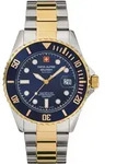 Swiss Alpine Military Herren Armbanduhr Edelstahl 7053.1145 - Blau