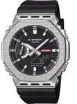 Casio G-Shock GM-2100M-1AER Edelstahl, Schwarz, Strukturiert - Schwarz