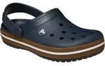 Crocs Damen Sommer Clogs Marineblau - Braun - 44