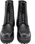 Brandit Boot Uni Plateau Phantom 10 Eyes schwarz Basics Leder EU40 - Schwarz - 40