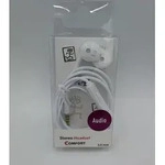 2GO In-Ear Stereo-Headset "Comfort" - wei&szlig;/ros&eacute; - Rosa/Wei&szlig;