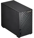 ASUSTOR AS1202T 2 Bay NAS Realtek RTD1619B 2.5GbE Port 1GB DDR4 Three USB 3.0