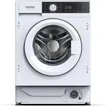 Heinner HWM-BI814IVA Einbau-Waschmaschine 8 kg, Dampfprogramm, 1400 U/min, , Wei&szlig; -