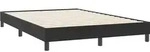 vidaXL Bettgestell ohne Matratze Schwarz 160x220 cm Samt - Schwarz