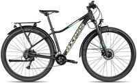 Axess MEEA DX ATB Damen-Mountainbike f&uuml;r Stadt & Offroad-Trips 27.5 Zoll Schwarz