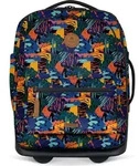 CABAIA Rucksack Soft Suitcase 2 Wheels Essentials Trolley 27L Boulogne bunt...