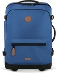 CABAIA Rucksack mit Laptopfach Soft Suitcase 2 Wheels Essentials Trolley 48L Shiraz
