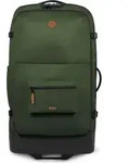 CABAIA Rucksack Soft Suitcase 2 Wheels Essentials Trolley 110L Coromandel...