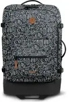 CABAIA Rucksack Soft Suitcase 2 Wheels Essentials Trolley 75L Amiens schwarz...