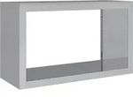 vidaXL Brennholzregal 100x40x60 cm Verzinkter Stahl