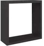 vidaXL Brennholzregal Schwarz 100x40x100 cm Stahl - Schwarz