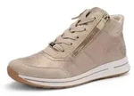 Damen Schn&uuml;rstiefelette Osaka 37 - Beige - 37