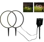 Northpoint Solar LED Wegeleuchte Gartenleuchte Au&szlig;enbeleuchtung warmwei&szlig;