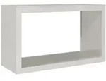 vidaXL Brennholzregal 100x40x60 cm Edelstahl - Braun