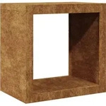 vidaXL Brennholzregal 60x40x60 cm Wetterfester Stahl