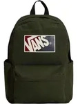 Vans Rucksack Modellnummer VN000H56EMU1 in Olivgr&uuml;n und Schwarz f&uuml;r die Uni -