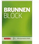 BRUNNEN 1052756 Briefblock A4 BRUNNEN unlin gelocht - Wei&szlig;