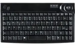 Cherry Active Key AK-440-TU - Tastatur - mit Trackball - Schwarz