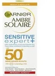 Garnier Ambre Solaire Sensitiver Sonnenschutz SPF50+ f&uuml;r Gesicht & Dekollet&eacute;,