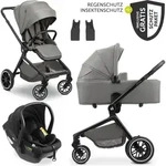 Hauck 3in1 Kinderwagen-Set Move N Care Trio - Grau