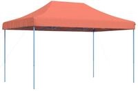 vidaXL Partyzelt Faltbar Pop-Up Terrakottarot 440x292x315 cm