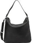 Marc O'Polo Schultertasche Umh&auml;ngetasche Veka Hobo Bag Black schwarz - Schwarz