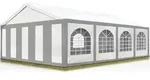Hochwertiges Partyzelt 5x8 m Pavillon Zelt ca. PE Plane 450 N Gartenzelt Festzelt