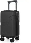 Suitline Clix-Lite - kleiner Koffer abnehmbare Rollen Unter-Sitz Handgep&auml;ck