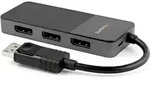 StarTech.com 3-Port Multi-Monitor DisplayPort Adapter, DP auf 3x DisplayPort 1.4