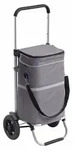 Meister Einkaufstrolley Premium Grau, 45 L Klappbarer Einkaufsroller mit...