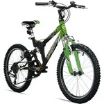 Bergsteiger Montreal 20 Zoll Kinderfahrrad, geeignet f&uuml;r 6, 7, 8, 9 Jahre, Shimano 6