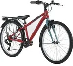 DaCapo DaCapo Kinderfahrrad 24" Bobby 7 G&auml;nge RH 32 cm - Ab 8 Jahre - Rot