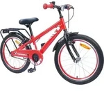 vidaXL Kinderfahrrad 20 Zoll f&uuml;r 6-11 Jahre alt Rot - Rot