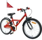 vidaXL Kinderfahrrad 20 Zoll f&uuml;r 6-11 Jahre alt Rot - Rot