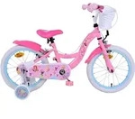 VOLARE Kinderfahrrad Disney Princess, 16 Zoll, ohne R&uuml;cktrittbremse - Rosa