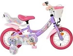 Volare Unicorn Kinderfahrrad - M&auml;dchen - 12 Zoll - Lila - Lila
