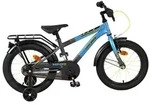 Volare Thombike Kinderfahrrad - Jungen - 16 Zoll - Blaugrau - Grau