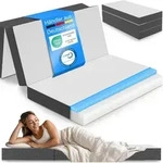 ELONEO Premium Visco Klappmatratze 140x200 cm, extra hoch 15 cm, G&auml;stematratze