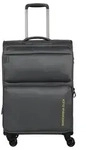 Mandarina Duck Zephyr - 4-Rollen-Trolley 67 cm erw. (graphite) - Grau
