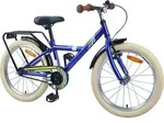 vidaXL Kinderfahrrad 20 Zoll f&uuml;r 6-11 Jahre alt Dunkelblau - Blau