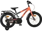 Volare Thombike Kinderfahrrad - Jungen - 16 Zoll - Orange-Grau - Orange