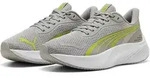 PUMA Pounce Lite Jr kids indoor trainers 401512 06 Gray Lime, Schuhgr&ouml;&szlig;e:38 EU - 38