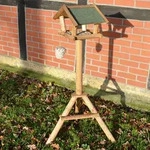 zooprinz Vogelhaus mit St&auml;nder | Bird House | 124 cm | Wetterfest |...